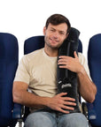 Steel Shadow Bolstie Body Travel Pillow | T-Log size