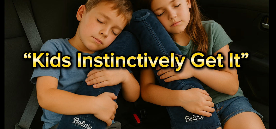 The Travel Pillow That's So Easy To Use Even Kids Instinctively Understand (and Adults Need to Re-Learn )