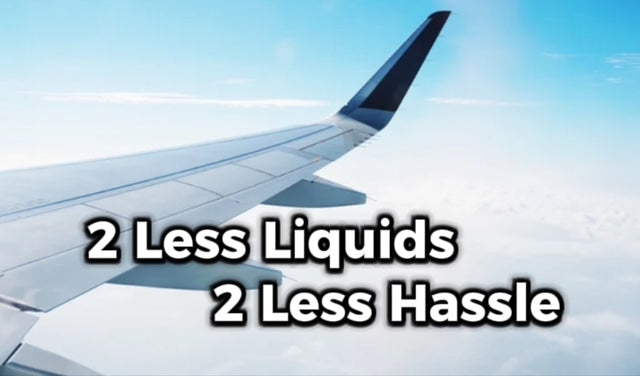How I Stopped Flying With Liquid Shampoo/Body Wash and Did This Instead