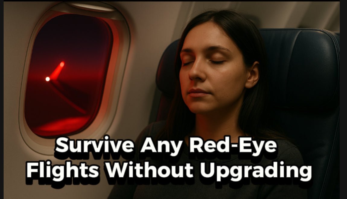 How I Survive Any Red-Eye Flights Without Upgrading My Seat - BOLSTIE TRAVEL PILLOW