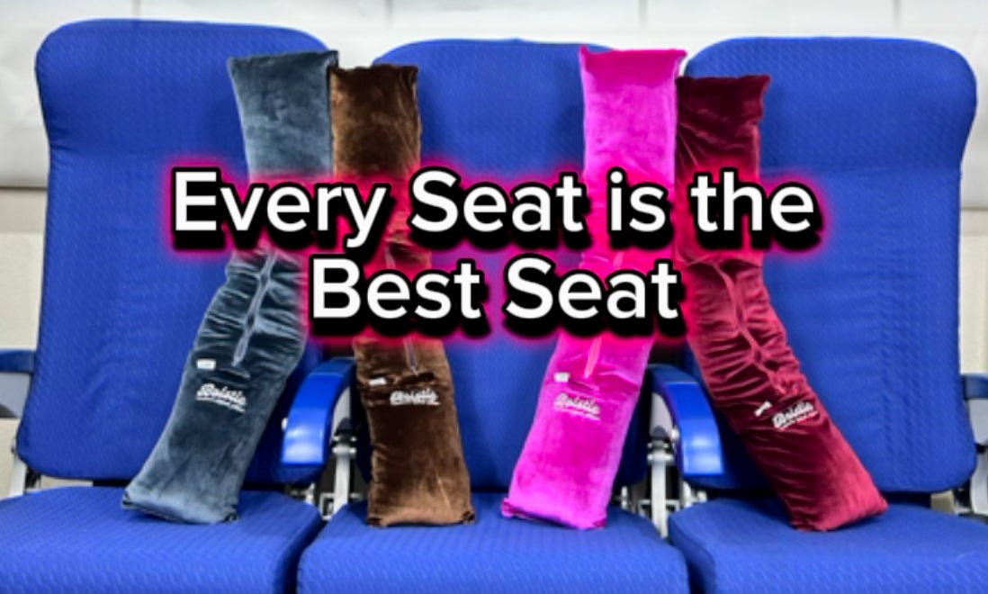 How to Get Business-Class Comfort in a Cramped Economy Seat—Without Paying Extra - BOLSTIE TRAVEL PILLOW