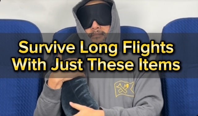 How to Survive a Long-Haul Flight in Economy: Courtesy of Bolstie - BOLSTIE TRAVEL PILLOW