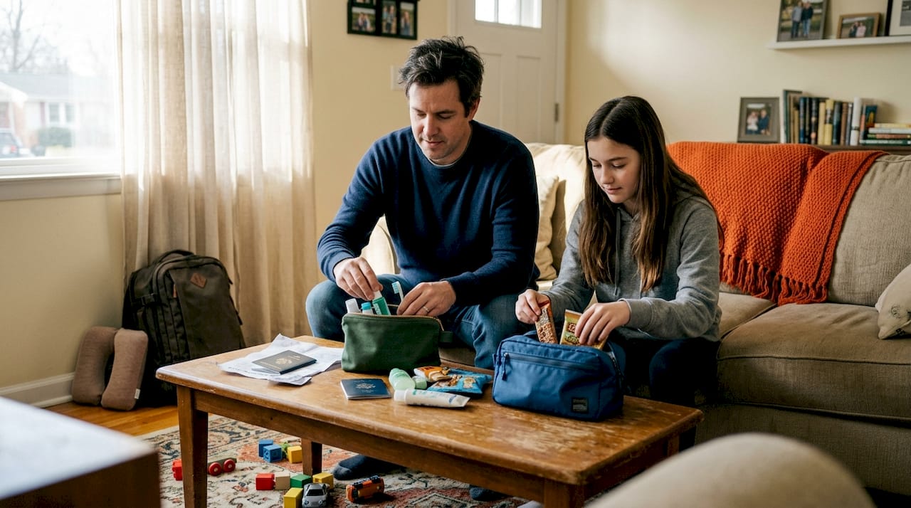 Pack light for family travel: smart, stress-free strategies - BOLSTIE TRAVEL PILLOW