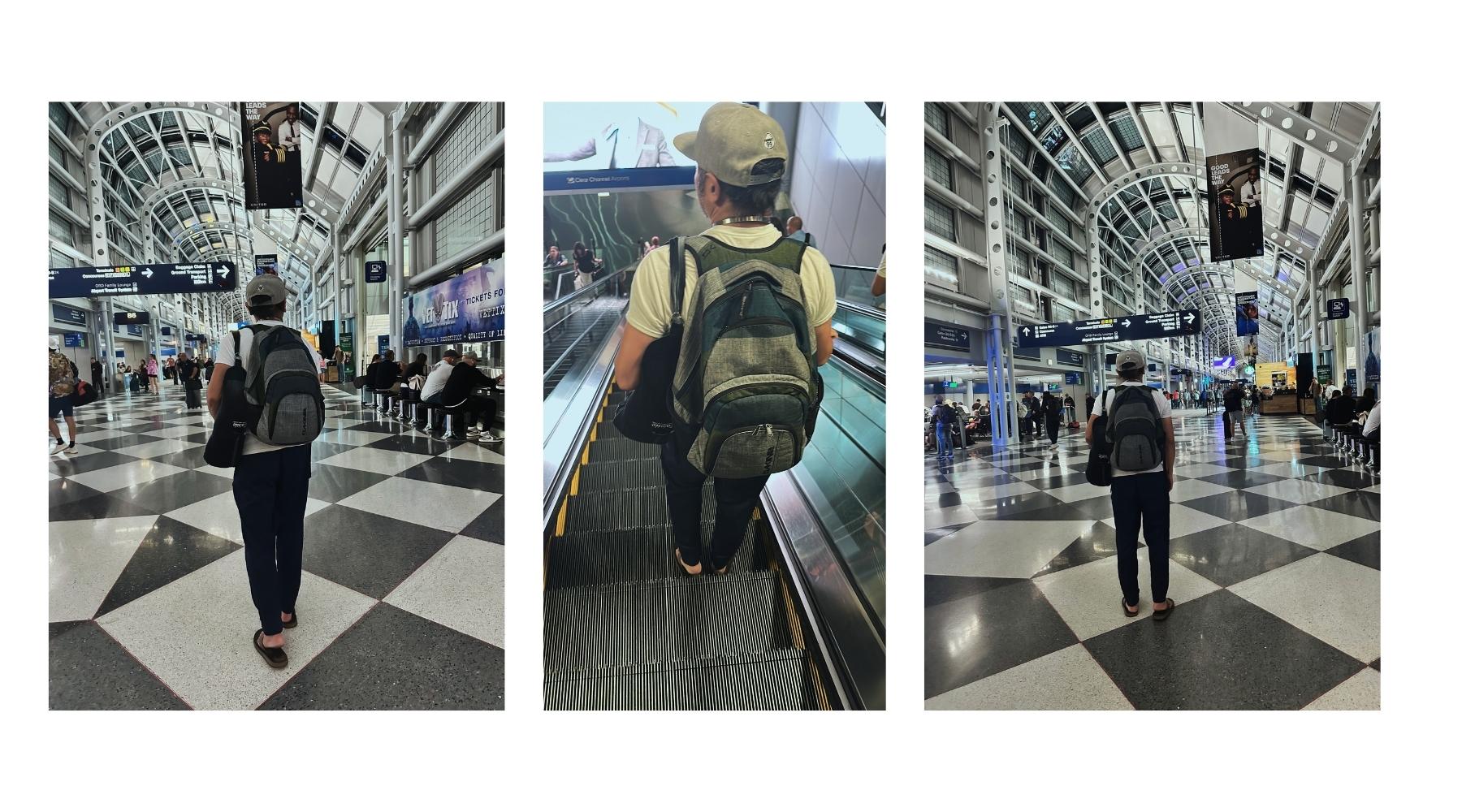 Travel pillow that doubles as clothing storage for minimal travel