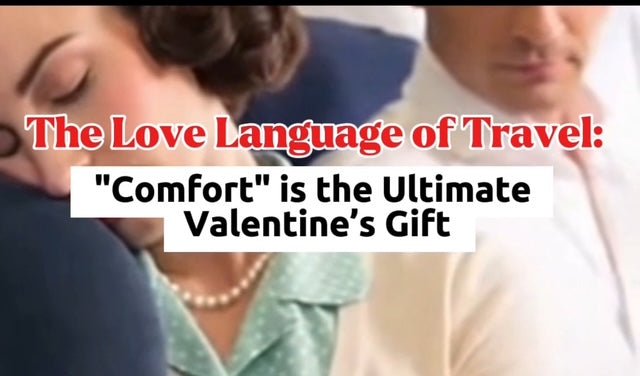 The Love Language of Travel: Why "Comfort" is the Ultimate Valentine’s Gift - BOLSTIE TRAVEL PILLOW