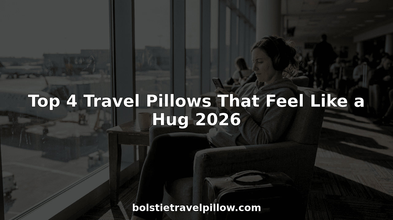 Top 4 Travel Pillows That Feel Like a Hug 2026 - BOLSTIE TRAVEL PILLOW