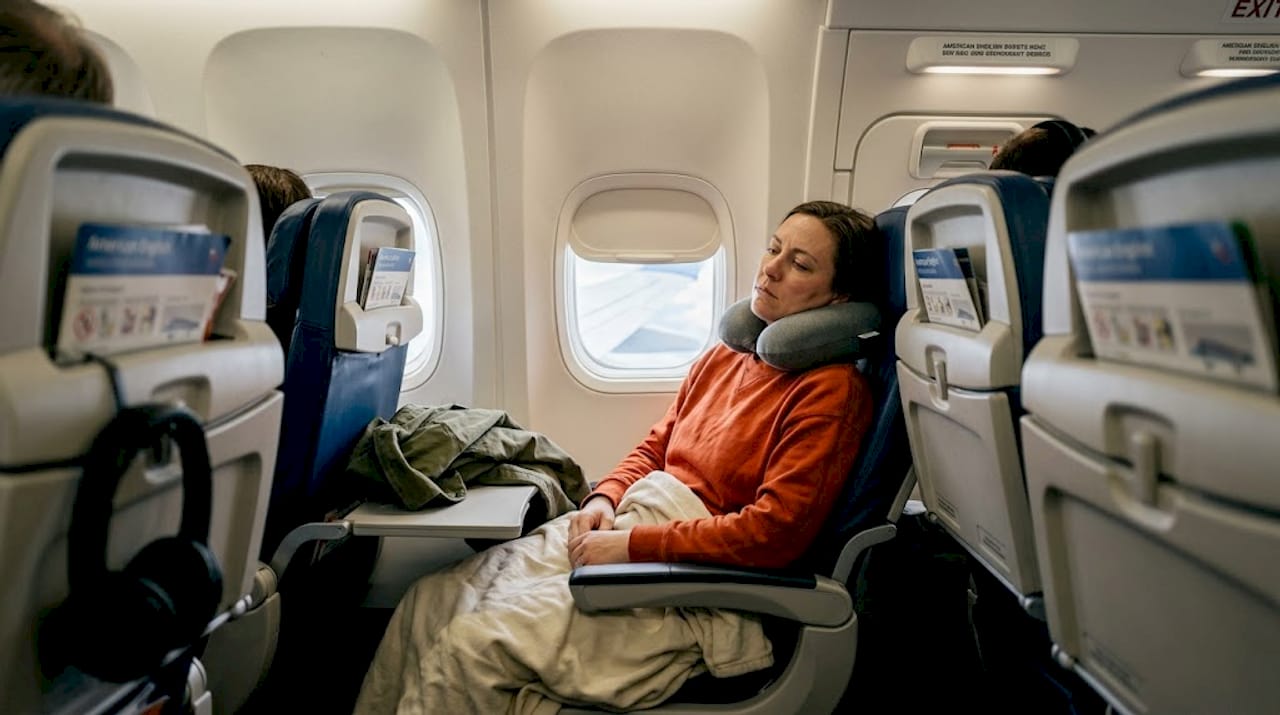 Top 4 Travel Pillows to Stop Head Bobbing on Plane 2026 - BOLSTIE TRAVEL PILLOW