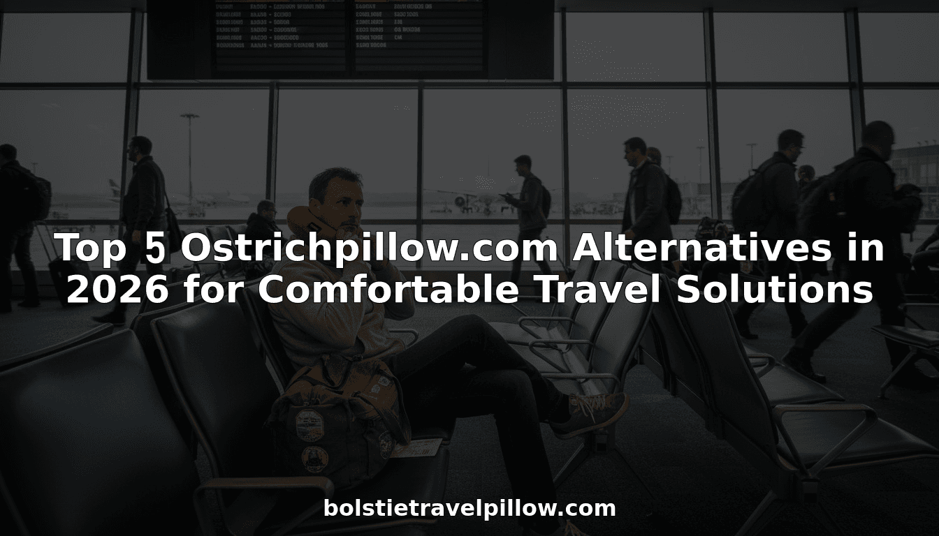 Top 5 Ostrichpillow.com Alternatives in 2026 for Comfortable Travel Solutions - BOLSTIE TRAVEL PILLOW