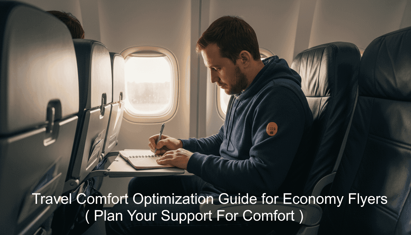 Travel Comfort Optimization Guide for Economy Flyers - BOLSTIE TRAVEL PILLOW