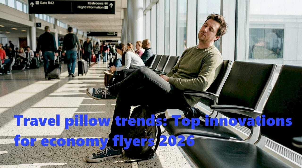 Travel pillow trends: Top innovations for economy flyers 2026 - BOLSTIE TRAVEL PILLOW