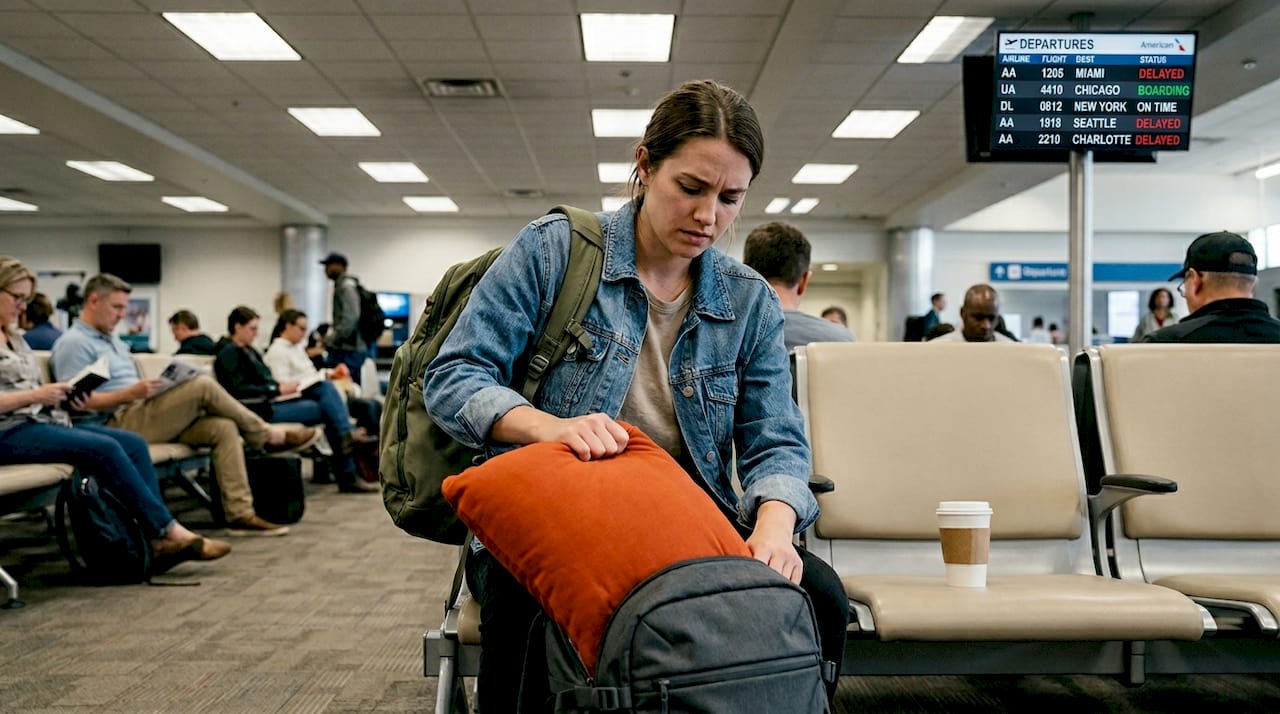 Why avoid bulky travel pillows? Smarter choices for economy flyers - BOLSTIE TRAVEL PILLOW