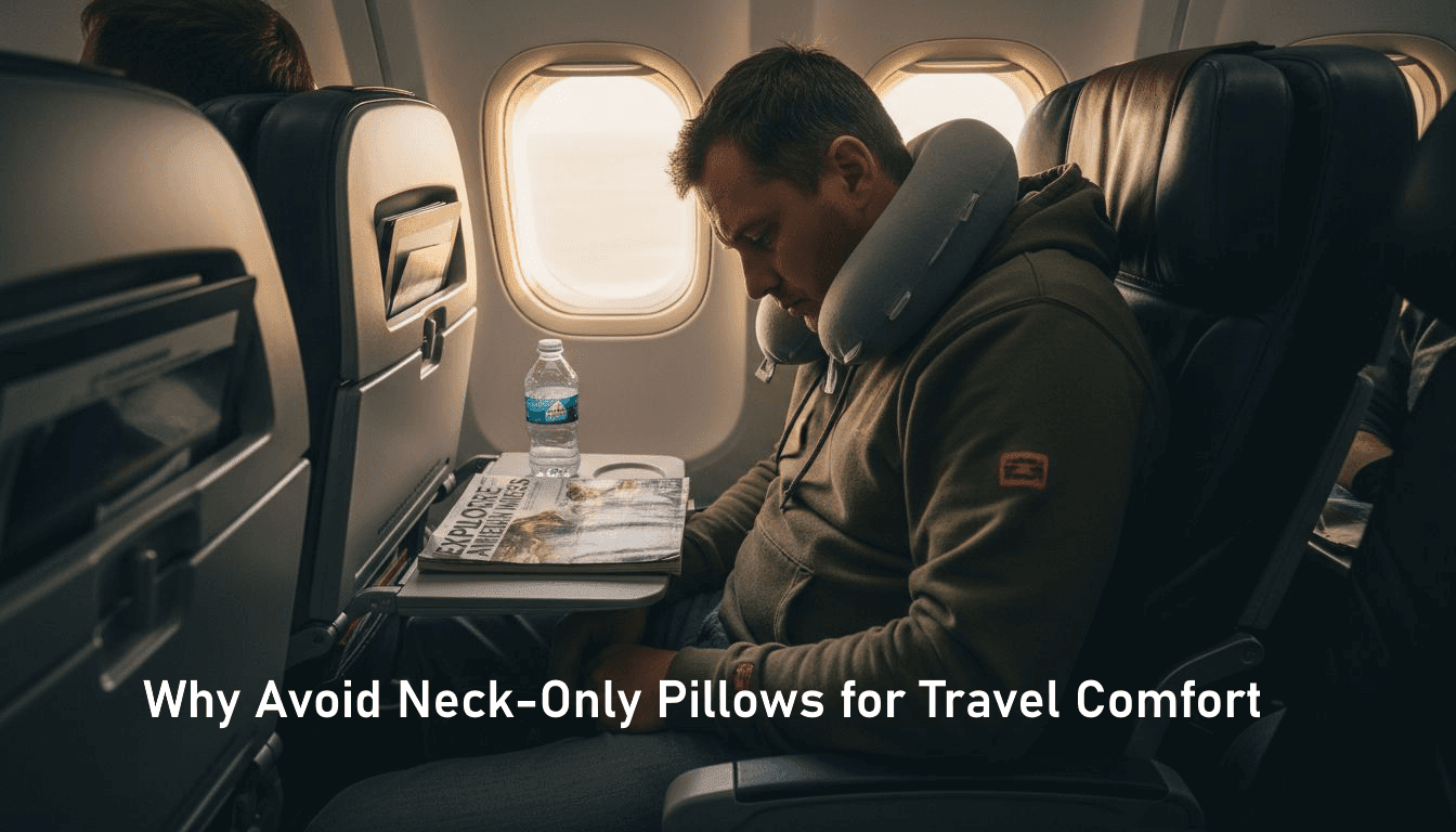 Why Avoid Neck-Only Pillows for Travel Comfort - BOLSTIE TRAVEL PILLOW
