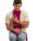 Fuchsia Rose Bolstie Body Travel Pillow | T - Log size - BOLSTIE TRAVEL PILLOW